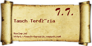 Tasch Terézia névjegykártya